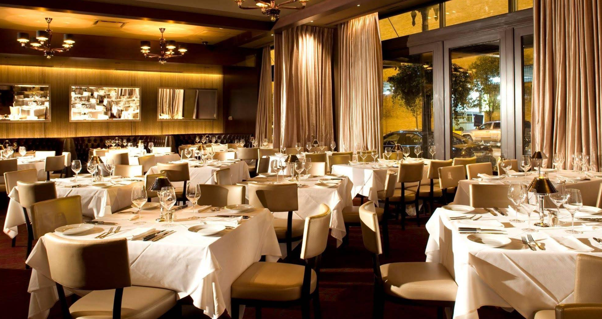 Mastro's Elegant Dining Room